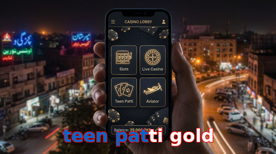 Main screen of Teen Patti Gold app page for PK players